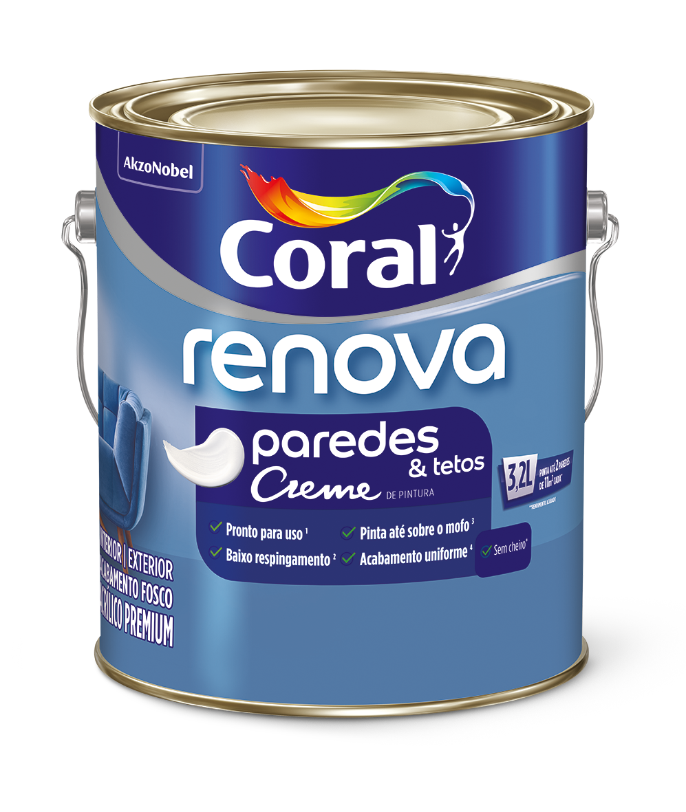 Coral Renova Paredes & Tetos